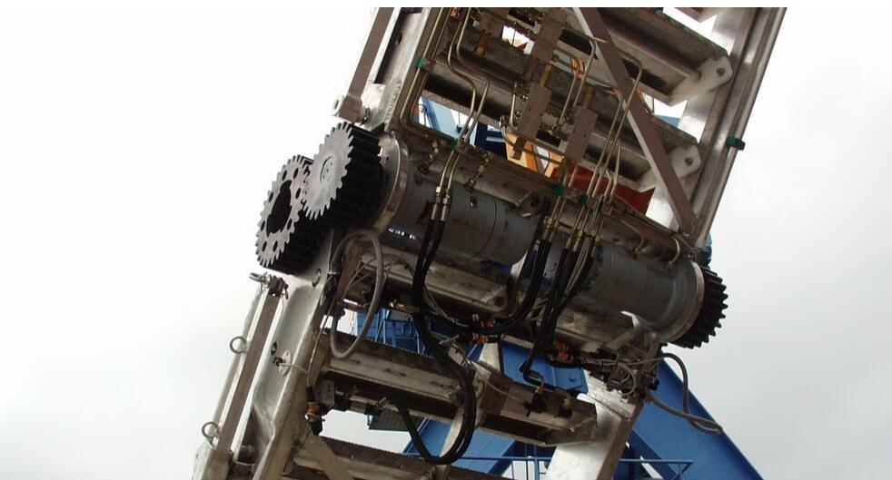 Hydraulic machinery in industrial application
