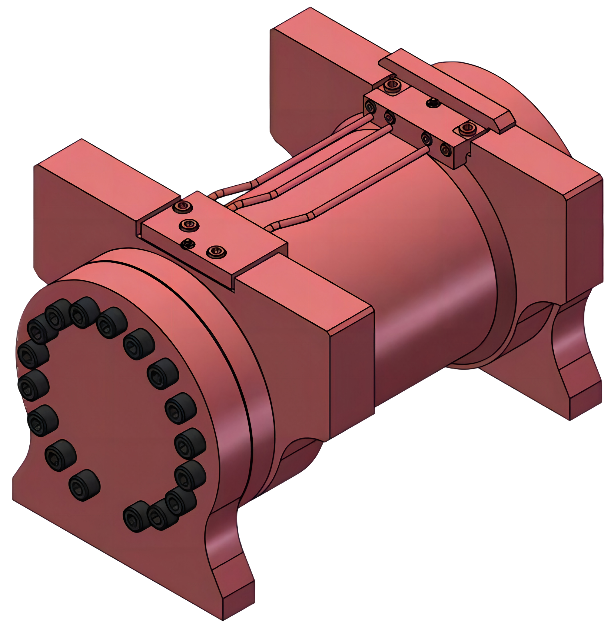 Tilt actuator product render